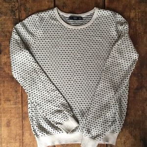 Mango metallic sweater